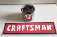Craftsman 3/8″ Dr – 6 pt Sae or Metric Socket 6 Pt – New