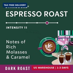 Starbucks by Nespresso Original Line Dark Roast Espresso, 50-count Espresso Pods