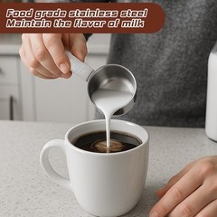 2 Pcs 1/4 Cup Stainless Steel Measuring Cup,60 ml 2 oz Stainless Steel Measuring