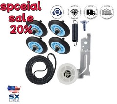 For Samsung Dryer Repair Kit DC97-16782A Roller 6602-001655 Belt DC93-00634A