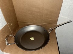 De Buyer Mineral B Pro Carbon Steel Fry Pan Stainless-Steel Nonstick 12 1/2″