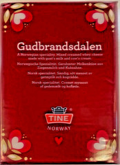 TINE Gudbrandsdalen 1kg Norwegian Brown Cheese 2.2lb For $30 !! US SELLER !!