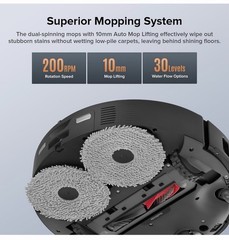 Roborock Qrevo Edge S5A Robot Vacuum and Mop, 18,500Pa, Zero-Tangling, DuoDivide