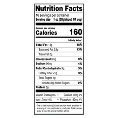Great Value Deluxe Whole Cashews, Salted, 16 oz