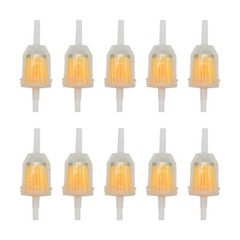 10/20/30pcs Motor Inline Gas Oil Fuel Filter Small Engine for 1/4” 5/16″ Line