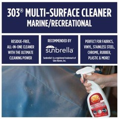 303 Marine Multi Surface Cleaner 32 Oz Cleans and Brightens All Surfaces