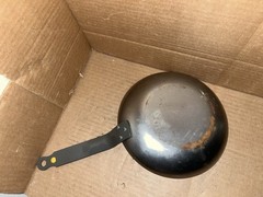 De Buyer MINERAL B Carbon Steel 8″ Omelette Pan Made in France