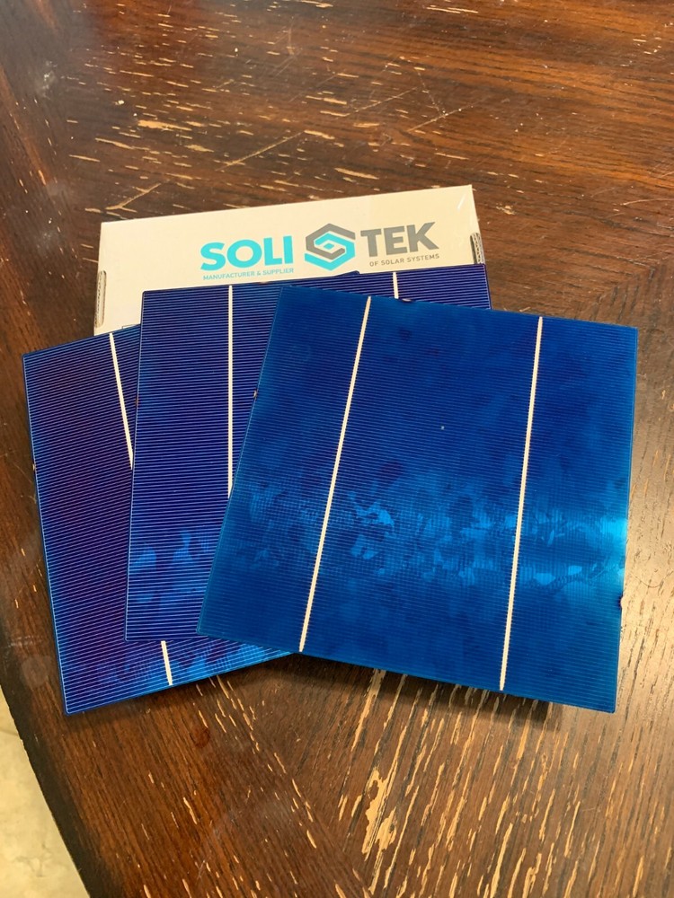 SoliTek Solar Cells 4.5-4.6w qty 100 – great for DIY projects!