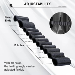 Door Limiting Straps 2PCS Heavy Duty for Jeep Wrangler 1996-2024 1000LB Tensile