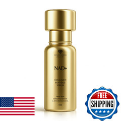 NAD+ Anti-Aging Serum – Boost Cellular Energy, Firm Skin & Reduce Wrinkles – wit