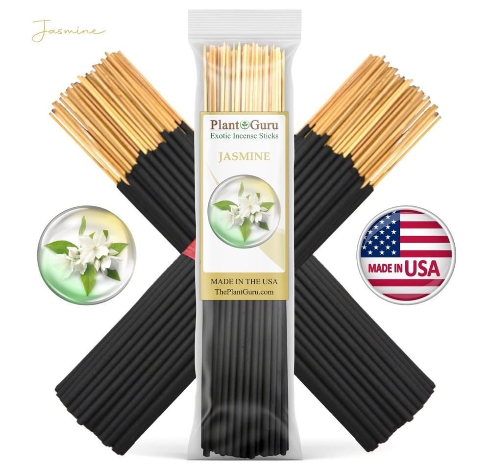 JASMINE Incense Sticks 7″ Bulk Pack Wholesale Hand Dipped Lot