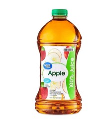 (2 pack) Great Value 100% Apple Juice, 96 fl oz