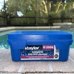 Open Box, Unused Taylor K-2006 Complete FAS-DPD Pool Spa Water Test Kit.