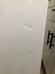 7 Cuft Avanti 2 Door White Refrigerator For Pick up Only