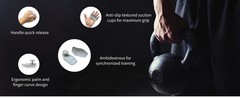 Workout Grips for Weight Lifting – Non-Slip Gym Grips, Hand Grips for Deadlifts,