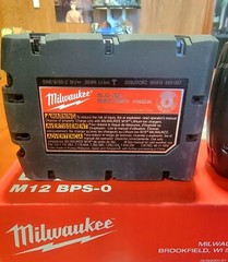 100% Guaranteed GENUINE- NEW Open Box-Milwaukee M18 5.0Ah And 1.5 Batteries