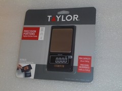TAYLOR PRECISION PORTIONS DIGITAL KITCHEN SCALE, (16 oz/500 g) NEW MFG. SEALED!