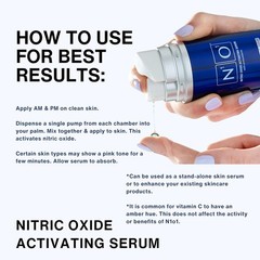 Nitric Oxide Activating Serum with Antioxidants | Hydrating Serum For Face | D