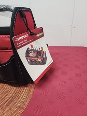 Home Depot~Husky 15 In. Open Top Tool Bag 10 Pockets Padded Handle New With Tags