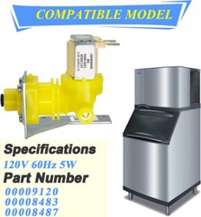 Freezer Inlet Valve Compatible with IH9120 Manitowoc Ice Machine 000008487 Valve