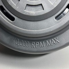 Arborless Trimmer Head with Green Knob and Grey Cover and Base 10,000 RPM Max 31