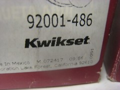 2 yes 2 Kwikset 200AO-11P Aliso Passage Door Lock VENETIAN BRONZE 92001-575
