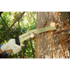 Razortooth 18 In. High Carbon Steel Blade with Ergonomic D-Handle Grip Heavy Dut