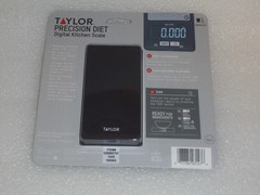TAYLOR PRECISION PORTIONS DIGITAL KITCHEN SCALE, (16 oz/500 g) NEW MFG. SEALED!
