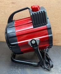 Craftsman Portable Electric Space Heater 120V Forced Air Fan, 2 Heat Dial