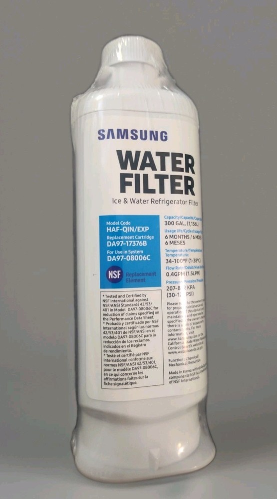SEALED Samsung Genuine HAF-QIN/EXP Water Filter for Samsung Refrigerators No Box