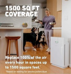 HATHASPACE Smart Air Purifiers 2.0 for Home Large Rooms – HSP002 1500 Sqft
