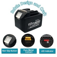 2Pack 9.0Ah For Makita 18V LXT Lithium-Ion BL1820 BL1830 BL1850B BL1860b Battery