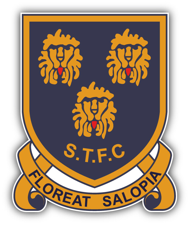 Shrewsbury Town FC England Soccer Football Car Bumper Sticker Decal