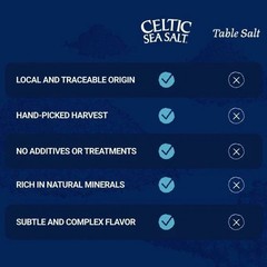 Light Grey Celtic Sea Salt 1 Pound Resealable Bag Additive-Free USA