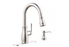 Glacier Bay Kagan Pull-Down Kitchen Faucet Sprayer Soap Dispenser Stainless Stee