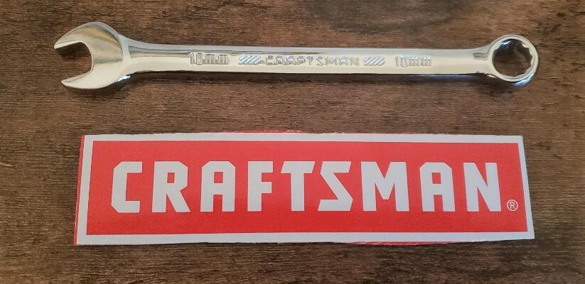 CRAFTSMAN COMBINATION WRENCH FULL POLISH 12 PT SAE OR METRIC YOU PICK FREE S/H