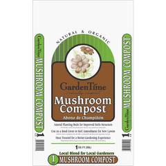 Garden Time 1 CuFt 30.5 Lb. Mushroom Compost Organic Soil Amendment Fertilizer