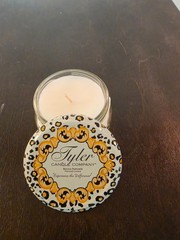 Tyler Candle Company – Platinum – 3.4oz jar candle White Candle