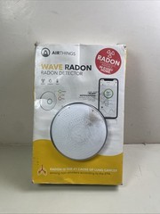 Airthings Wave Radon 2951 Radon Detector Humidity & Temperature Monitoring Open