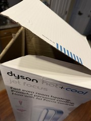 Dyson Hot+Cool Fan And Heater (AM09) White/Silver Works Great W/ Remote Read