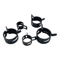 Self Clamping Spring Hose Clips Carbon Steel Clamps Sealing Radiator Heater OEM