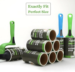4.6 Inch Lint Roller Refills Compatible with Evercare Giant Lint Rollers and T H