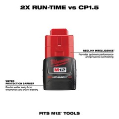 NEW Authentic Milwaukee M12 XC3.0 3.0 Ah X2 Batteries 2-Pack 48-11-2430 Lithium