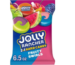 Jolly Rancher 2-in-1 Fruit Flavored Hard Candy, Bag 6.5 oz (2 pack)