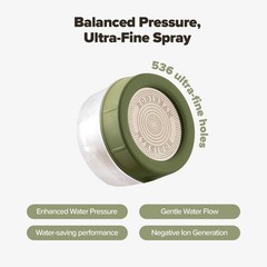 [6 Months Set] Water Filter for Sink Faucet and Replacement Set, Olive Green