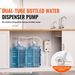 VEVOR US 110V AC Bottled Water Dispensing Pump System Replaces Bunn Double Tubes