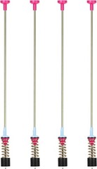 4 Pack DC97-05280W Upgraded Washer Suspension Rods Assembly for Samsung Washer
