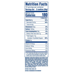 NUTTER BUTTER Double Nutty Peanut Butter Sandwich Cookies Family Size, 15.27 oz.