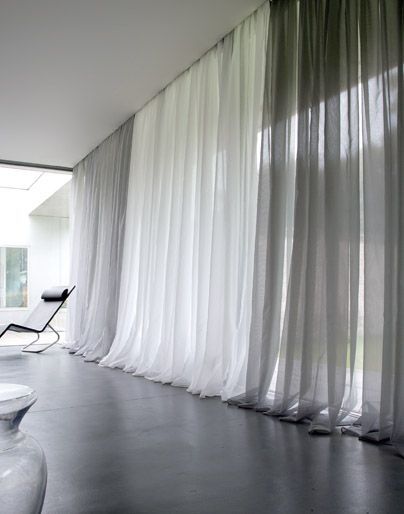 Solid White Sheer Window Curtain Voil In ALL Sizes – NEW ARRIVAL SALE!!!