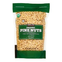 KIRKLAND ORGANIC PINE NUTS 24 OZ, 1.5 LB (680G)